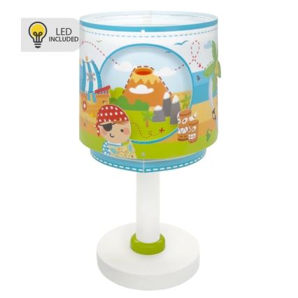 Dalber 60651N - Candeeiro infantil LED PIRATE ISLAND 1xG4/4W/230V multicolorido
