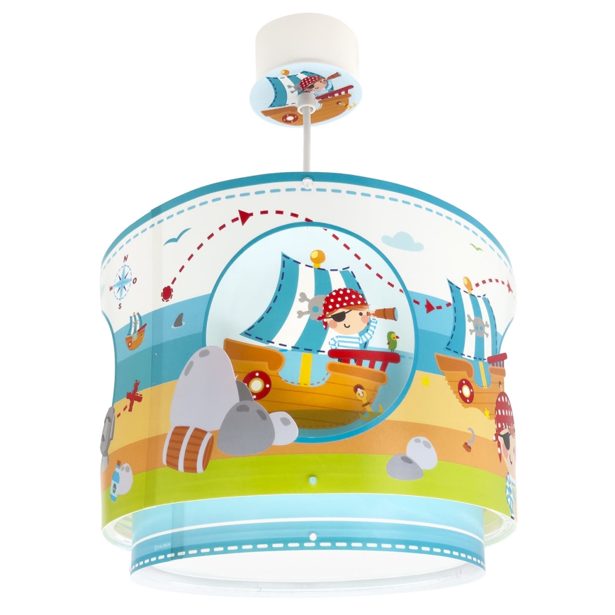 Dalber 60652 - Candeeiro de criança PIRATA ISLAND 1xE27/15W/230V