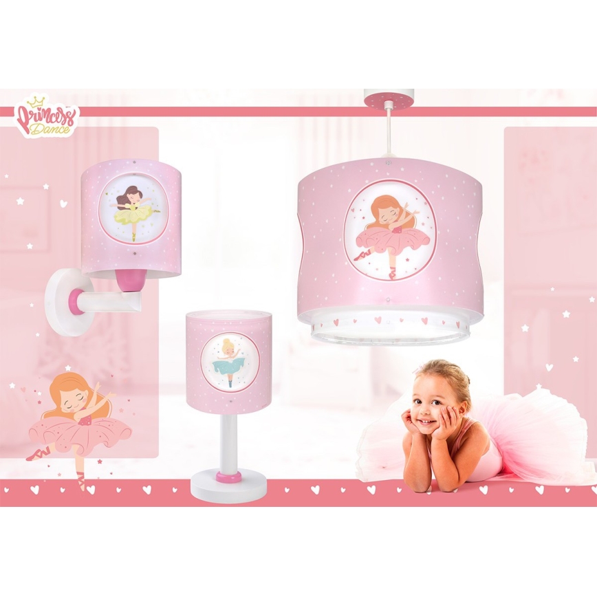 Dalber 60911 - Candeeiro LED infantil PRINCESS DANCE 1xG4/4W/230V rosa