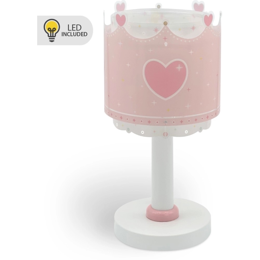 Dalber 61101N - Candeeiro infantil LED LITTLE QUEEN 1xG4/4W/230V rosa
