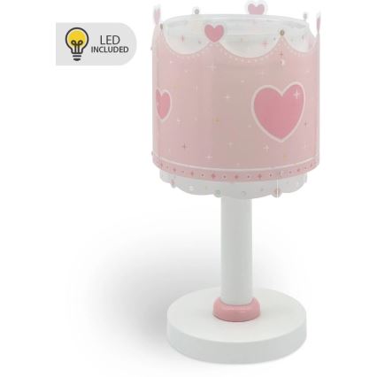 Dalber 61101N - Candeeiro infantil LED LITTLE QUEEN 1xG4/4W/230V rosa