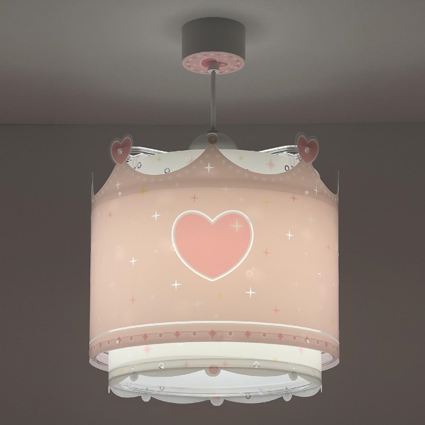 Dalber 61102 - Candelabro de criança LITTLE QUEEN 1xE27/60W/230V