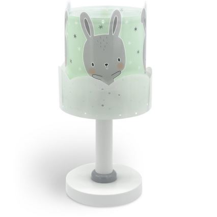 Dalber 61151H - Candeeiro de criança BUNNY 1xE14/40W/230V verde