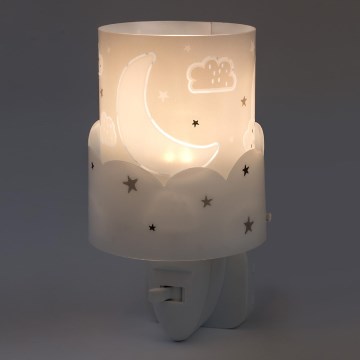 Dalber 61235E - Candeeiro LED pequeno para tomada MOON 1xE14/0,5W/230V