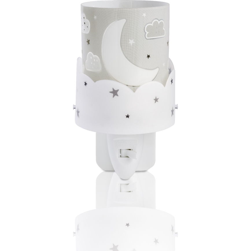 Dalber 61235E - Candeeiro LED pequeno para tomada MOON 1xE14/0,5W/230V