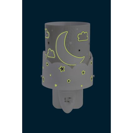 Dalber 61235E - Candeeiro LED pequeno para tomada MOON 1xE14/0,5W/230V