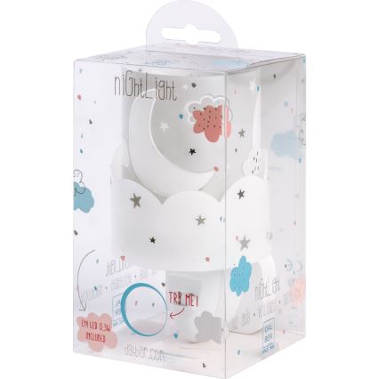 Dalber 61235E - Candeeiro LED pequeno para tomada MOON 1xE14/0,5W/230V