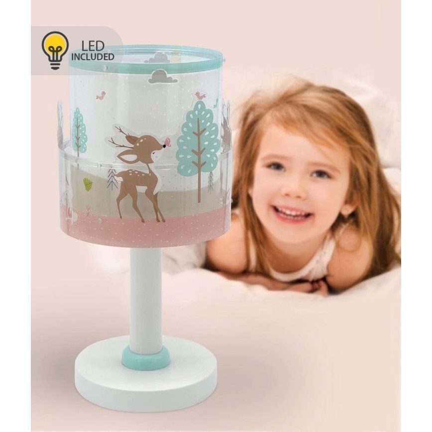 Dalber 61271N - Candeeiro infantil LED LOVING DEER 1xG4/4W/230V multicolorido