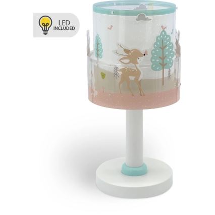 Dalber 61271N - Candeeiro infantil LED LOVING DEER 1xG4/4W/230V multicolorido