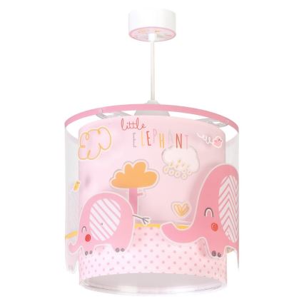 Dalber 61332S - Candelabro de criança LITTLE ELEFANTE 1xE27/60W/230V