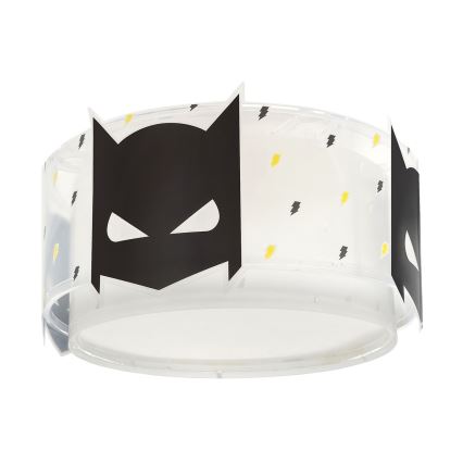 Dalber 61806 - Iluminação de teto para crianças DARK HERO 2xE27/15W/230V