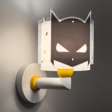 Dalber 61809 - Candeeiro de parede infantil DARK HERO 1xE27/15W/230V