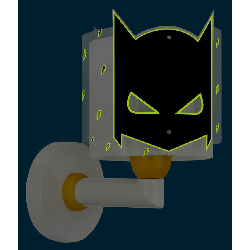 Dalber 61809 - Candeeiro de parede infantil DARK HERO 1xE27/15W/230V