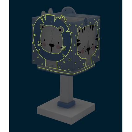 Dalber 63111NT - Candeeiro infantil LED BABY JUNGLE 1xG4/4W/230V azul