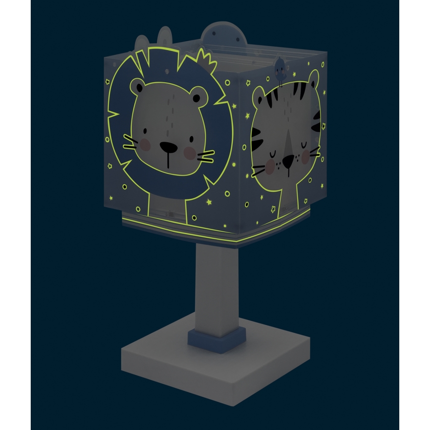 Dalber 63111NT - Candeeiro infantil LED BABY JUNGLE 1xG4/4W/230V azul