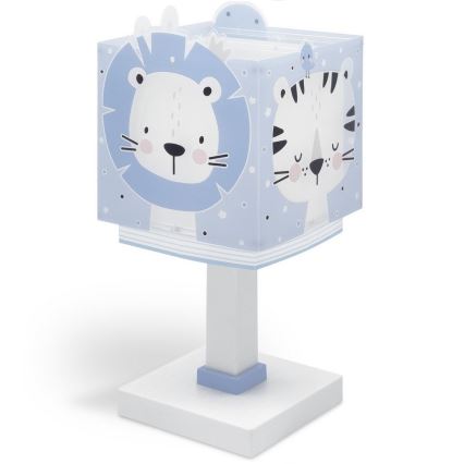 Dalber 63111T - Candeeiro de criança JUNGLE 1xE14/8W/230V azul