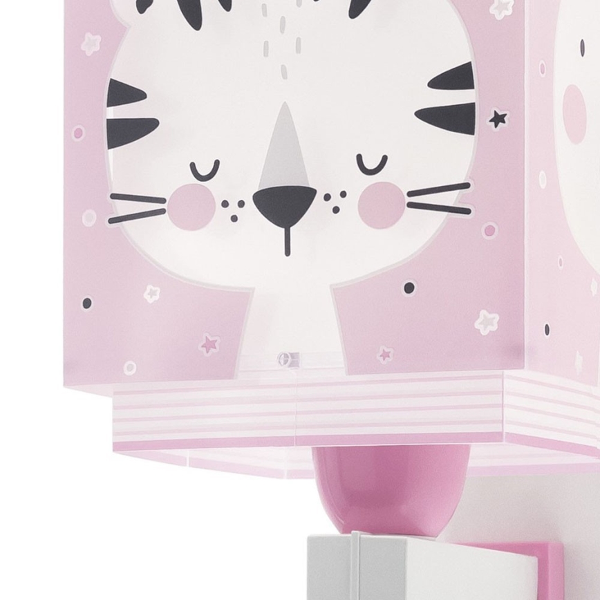 Dalber 63119S - Iluminação de parede de criança JUNGLE 1xE27/15W/230V rosa
