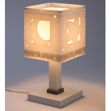 Dalber 63231NE - Candeeiro infantil LED MOONLIGHT 1xG4/4W/230V cinzento