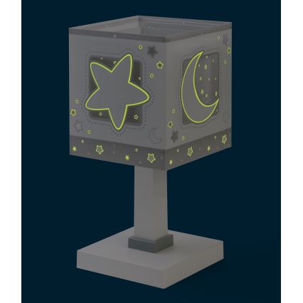 Dalber 63231NE - Candeeiro infantil LED MOONLIGHT 1xG4/4W/230V cinzento