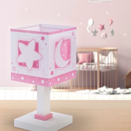 Dalber 63231NS - Candeeiro LED infantil MOONLIGHT 1xG4/4W/230V rosa