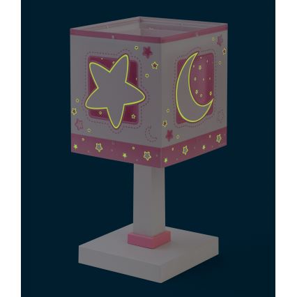 Dalber 63231NS - Candeeiro LED infantil MOONLIGHT 1xG4/4W/230V rosa