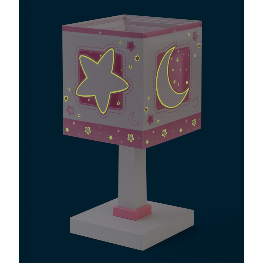 Dalber 63231NS - Candeeiro LED infantil MOONLIGHT 1xG4/4W/230V rosa