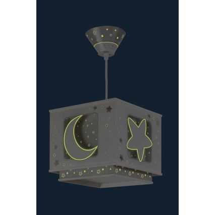 Dalber 63232E - Candelabro de criança MOON LIGHT 1xE27/60W/230V