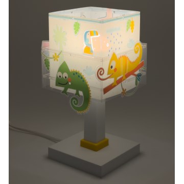 Dalber 63311N - Candeeiro infantil LED HAPPY JUNGLE 1xG4/4W/230V multicolorido