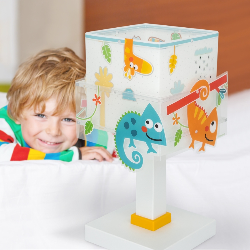 Dalber 63311N - Candeeiro infantil LED HAPPY JUNGLE 1xG4/4W/230V multicolorido