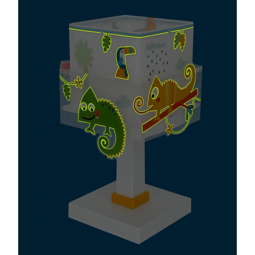 Dalber 63311N - Candeeiro infantil LED HAPPY JUNGLE 1xG4/4W/230V multicolorido