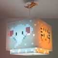 Dalber 63372 - Candeeiro de criança LITTLE PIXEL 1xE27/15W/230V