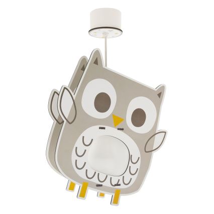 Dalber 63397 - Candeeiro de criança OWL 1xE27/15W/230V
