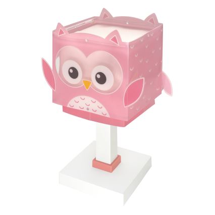 Dalber 64481N - Candeeiro LED infantil LITTLE OWL 1xG4/4W/230V rosa