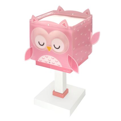 Dalber 64481N - Candeeiro LED infantil LITTLE OWL 1xG4/4W/230V rosa
