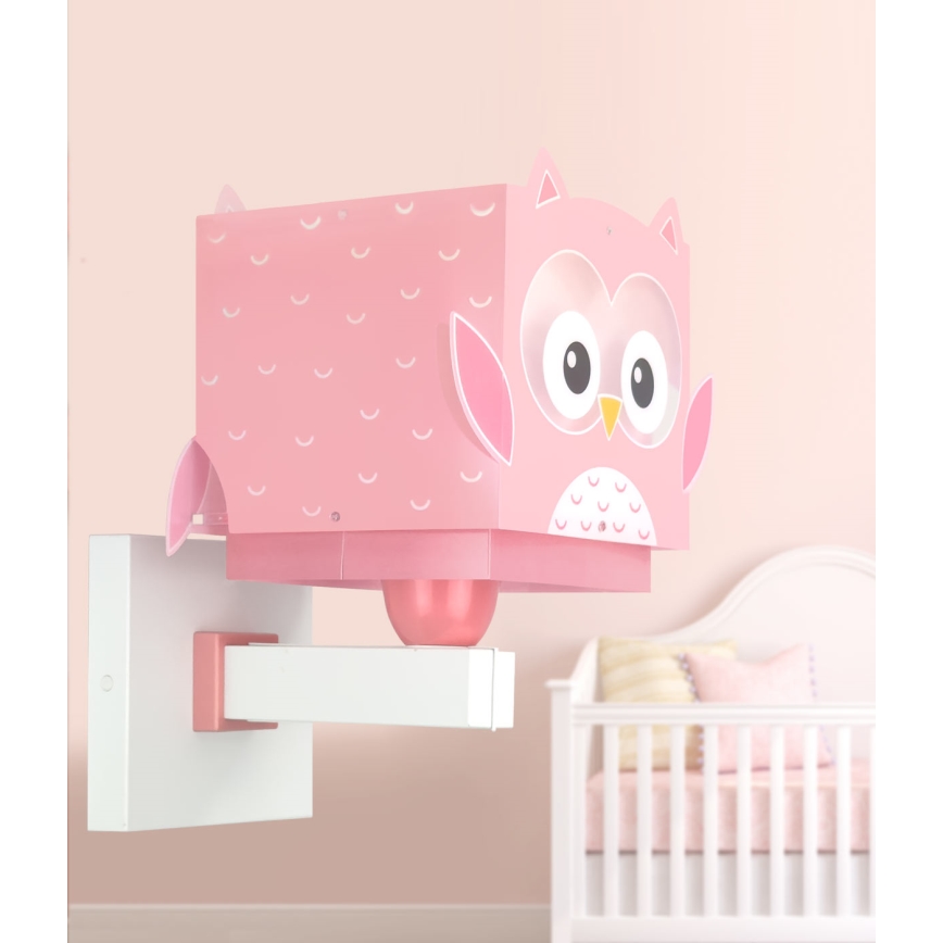 Dalber 64489 - Aplique de parede infantil LITTLE FRIENDS 1xE27/15W/230V