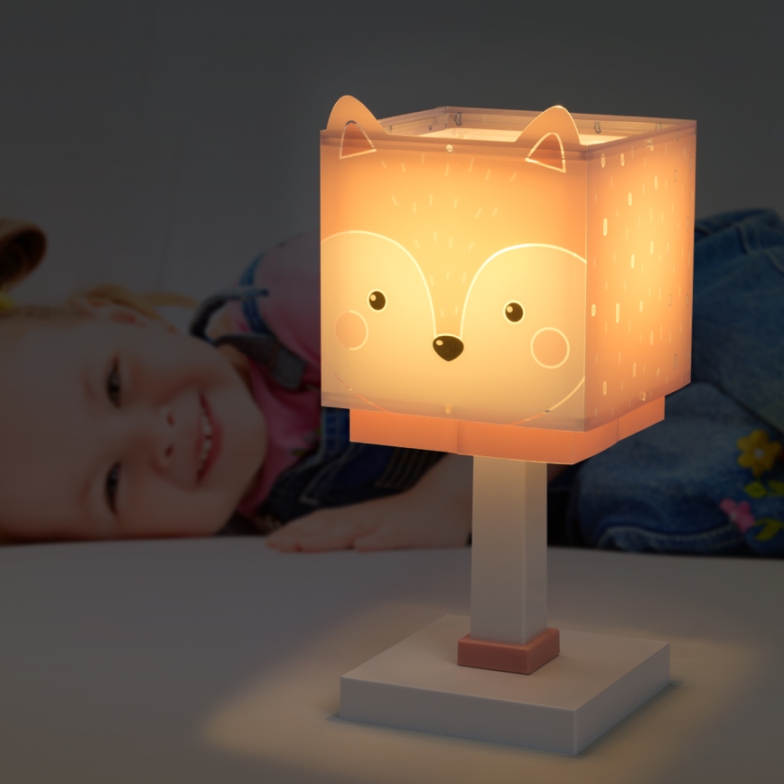 Dalber 64581N - Candeeiro infantil LED LITTLE FOX 1xG4/4W/230V rosa