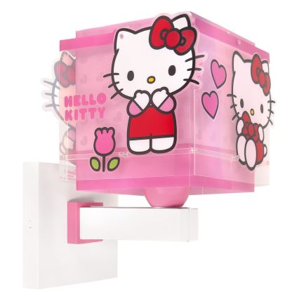 Dalber 73269 - Candeeiro de parede infantil HELLO KITTY 1xE27/15W/230V rosa