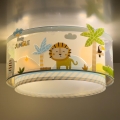 Dalber 76116 - Iluminação de teto de criança JUNGLE 2xE27/15W/230V