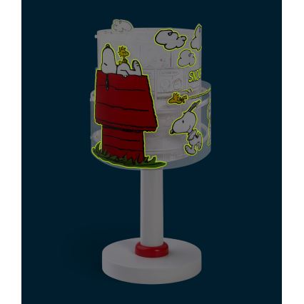 Dalber 76301 - Candeeiro infantil LED SNOOPY 1xG4/4W/230V branco/vermelho