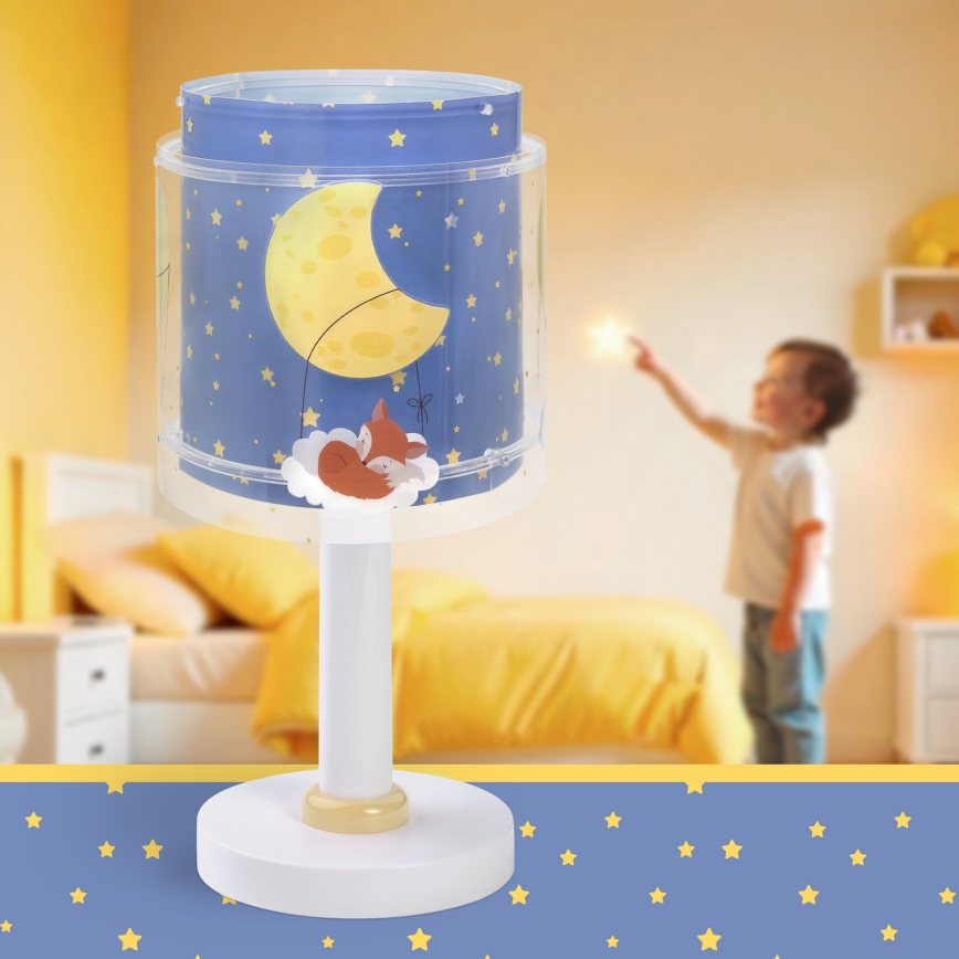 Dalber 76631 - Candeeiro infantil LED MOON DREAMS 1xG4/4W/230V azul