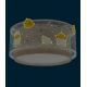 Dalber 76876 - Iluminação de teto de criança BABY CHICK 2xE27/15W/230V