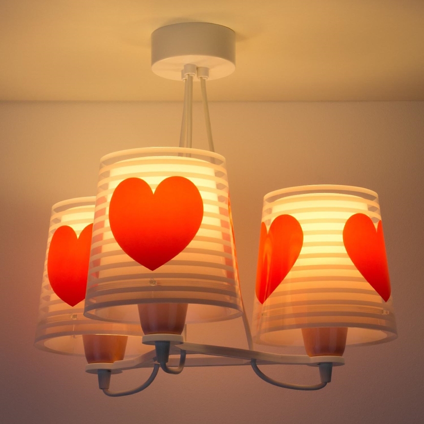 Dalber 81197S - Candelabro de criança LIGHT FEELING 3xE27/60W/230V