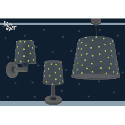 Dalber 82211T - Candeeiro de criança STAR LIGHT 1xE14/40W/230V azul