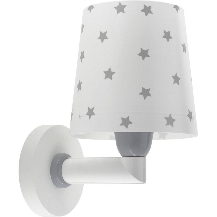 Dalber 82219B - Iluminação de parede de criança STAR LIGHT 1xE27/60W/230V branca