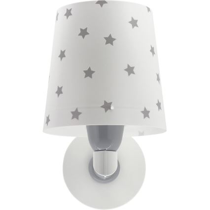 Dalber 82219B - Iluminação de parede de criança STAR LIGHT 1xE27/60W/230V branca