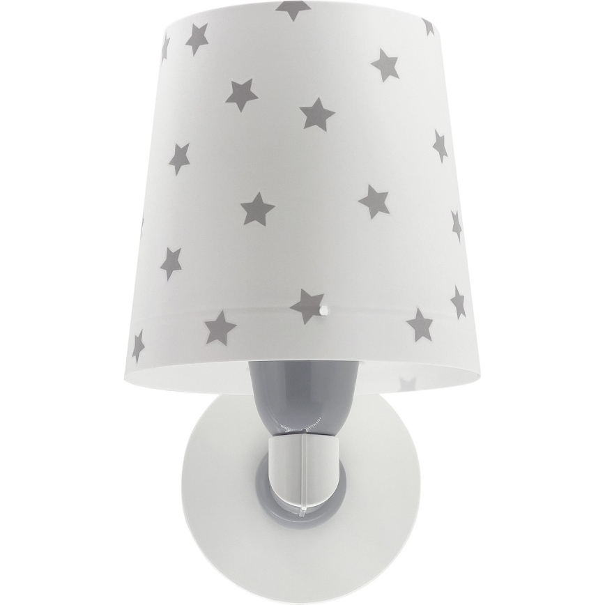 Dalber 82219B - Iluminação de parede de criança STAR LIGHT 1xE27/60W/230V branca