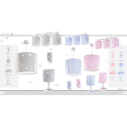 Dalber D-62012E - Candelabro de criança SWEET DREAM 1xE27/60W/230V