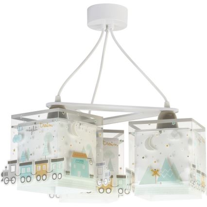 Dalber D-63534 - Candeeiro de criança TRAIN 3xE27/60W/230V