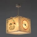 Dalber D-74552 - Candelabro de criança PIRATES 1xE27/60W/230V