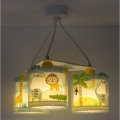 Dalber D-76114 - Candeeiro de criança MY LITTLE JUNGLE 3xE27/15W/230V
